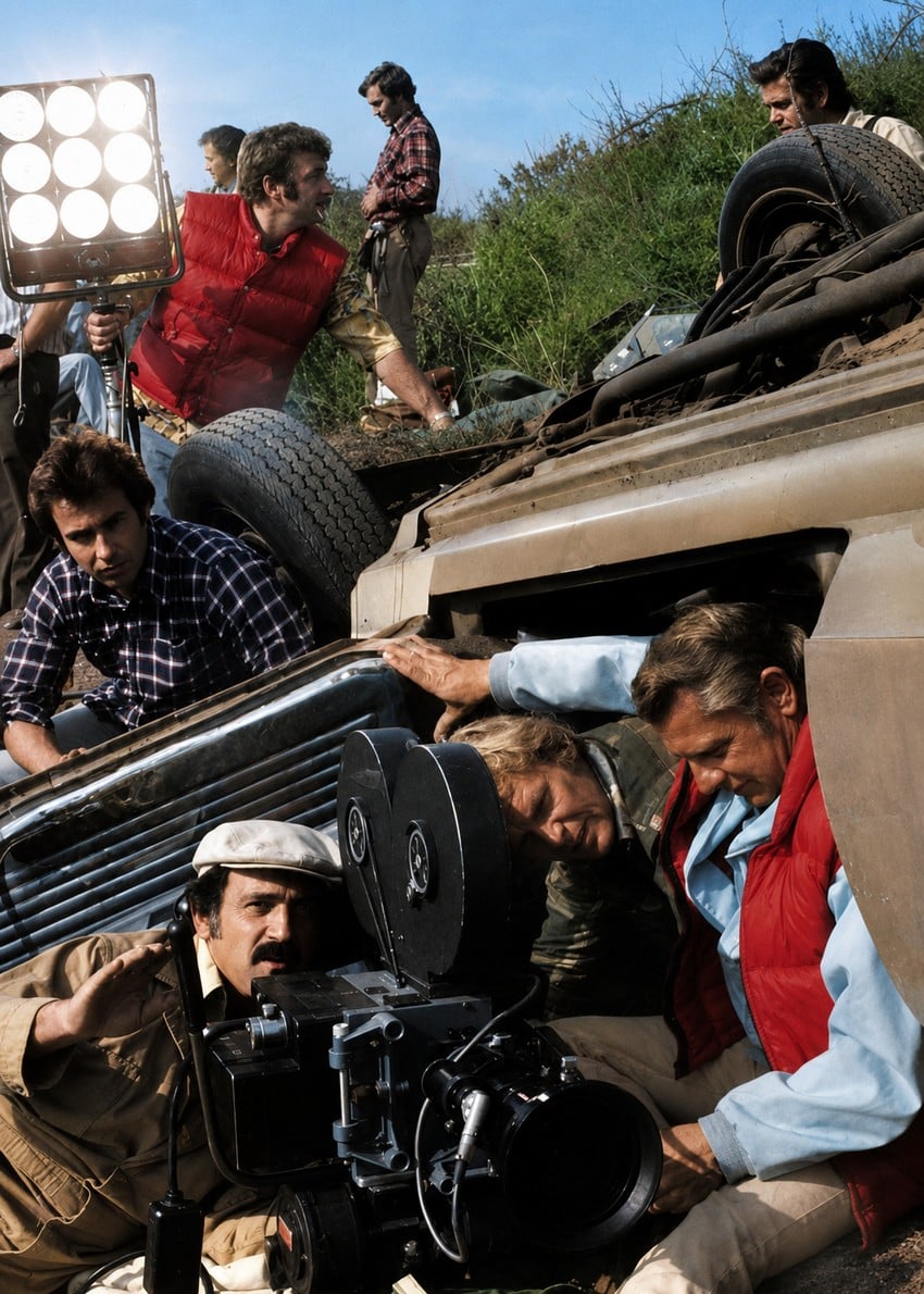 le-survivant-1977-survival-david-soul-tournage