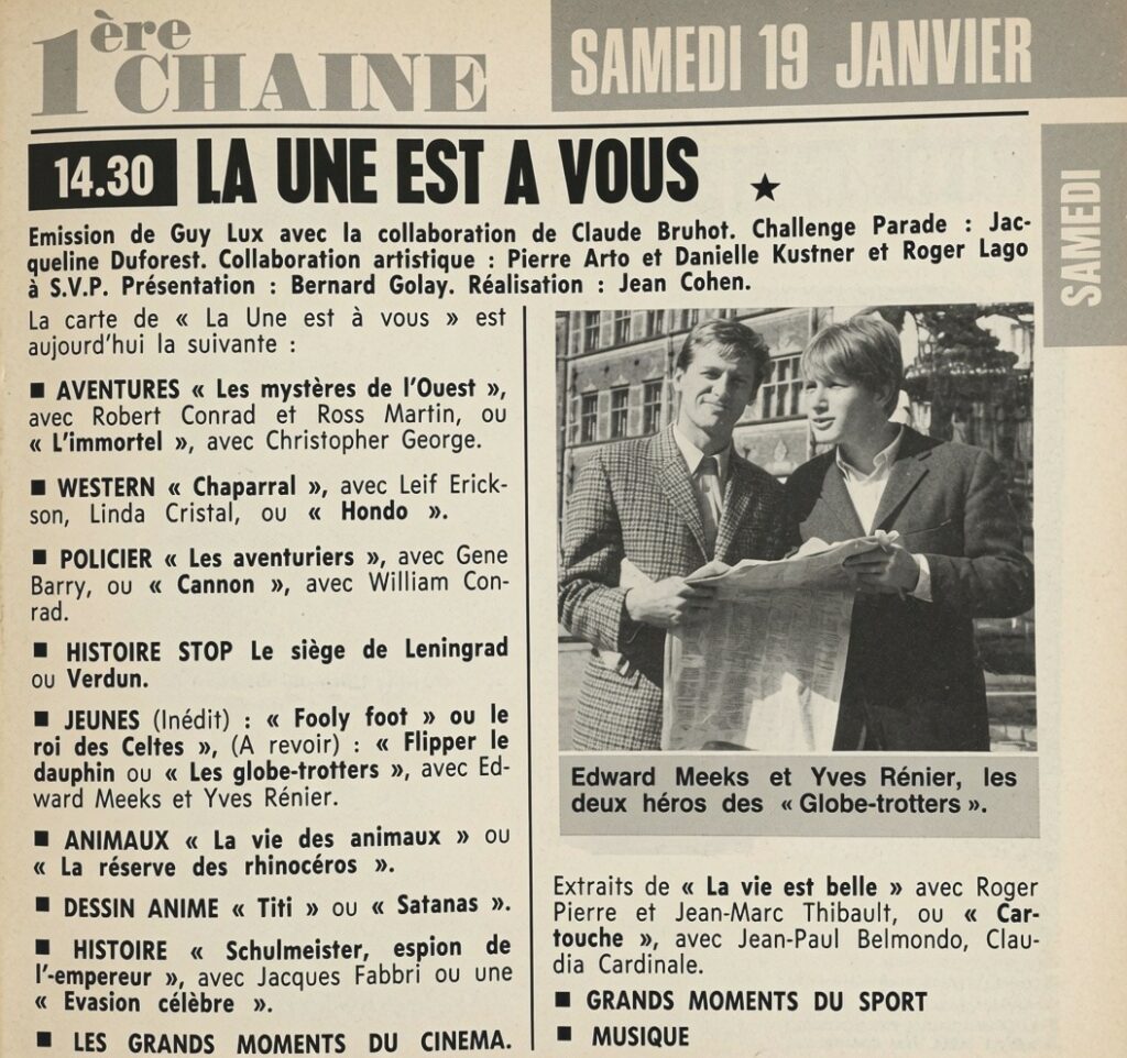 la-une-est-a-vous-tele-poche-19-janvier-1974-