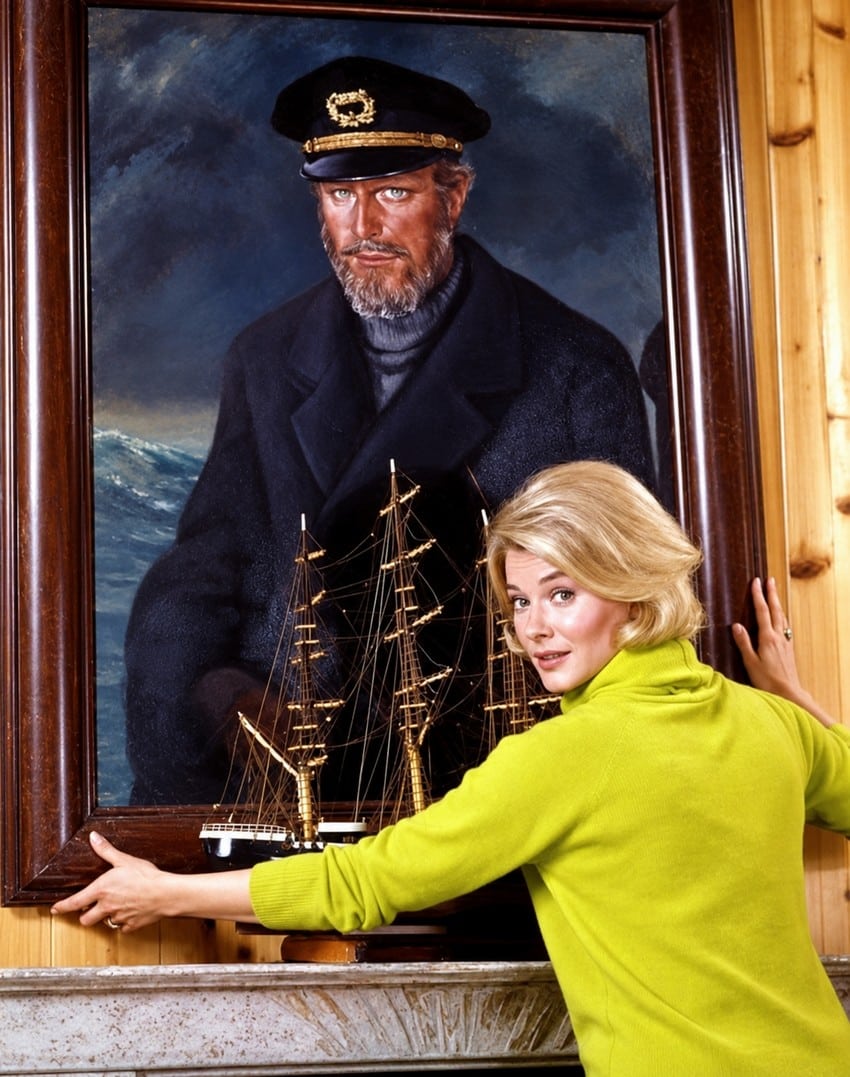 Hope Lange dans la série The Ghost and Mrs Muir Hope Lange dans la série Madame et son fantôme.