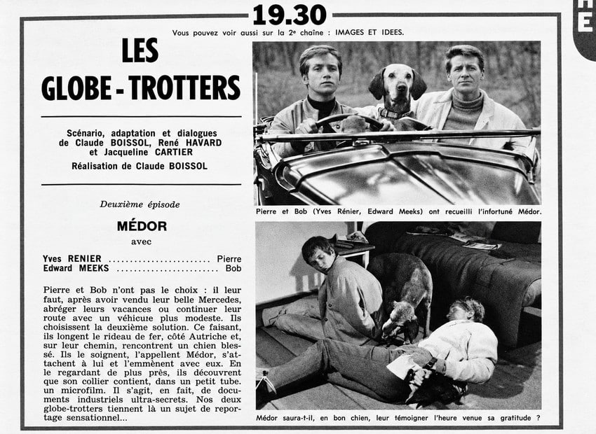 Les Globe-trotters, la série - épisode Médor Présentation de l'épisode Médor, extrait de la série Les Globe-trotters.